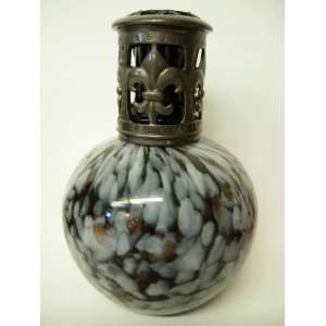    Silver Granite Parfume Oil Lamp by Lamp Ave