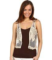 Betsey Johnson   Lace Vest with Sequins