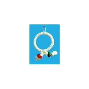  Zoo Max DUS43 Cotton Ring 4in Bird Toy