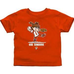  NCAA Oklahoma State Cowboys Infant Girls Softball T Shirt 