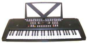 Huntington 54 Keys Black Electric Keyboard Piano  
