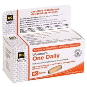  DG Health Womens One Daily Multivitamins   60 ct Health 