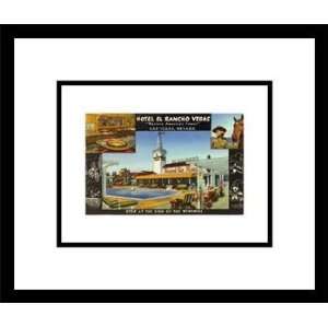  Hotel El Rancho Vegas, Las Vegas, Nevada, Framed Print by 