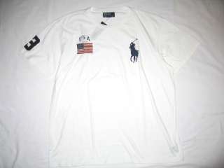 NWT Polo Ralph Lauren Crewneck Big Pony T Shirt Men XL  