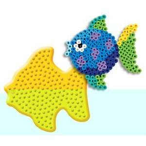  Fishy Pegboard for Perler Fuse Beads Toys & Games