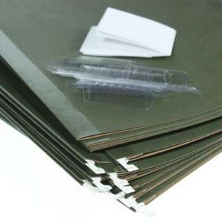 20 Staples 5 Tab Hanging File Folders Choose Letter or Legal Size 