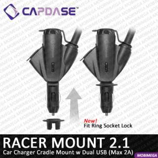 Capdase Car Lighter Cradle Mount Charger Mobile Phone Holder 