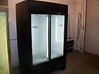 True GDM 49 2  Section Glass Door Refrigerated Cooler