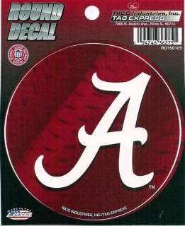 Alabama Crimson Tide Vinyl Decal Car Window Sticker New 094746362751 