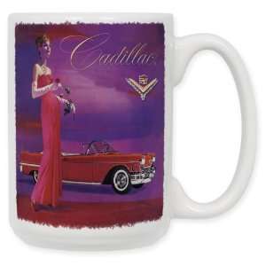 Cadillac Vintage Ad Coffee Mug 