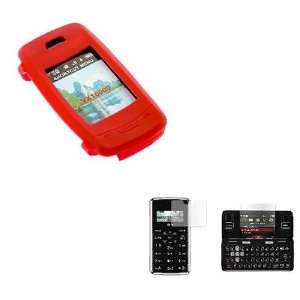  Durable Flexible Soft Silicone Skin Case + Clear Reusable LCD Screen 