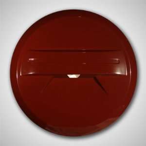   Cruiser Rigid Tire Cover   ABS Hard Plastic  Color matched   Brick Red