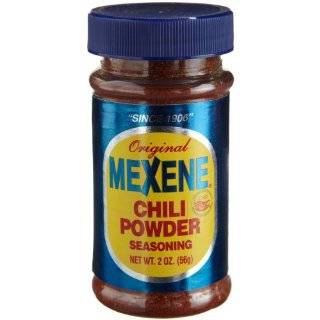 Mexene Chili Powder, 2 Ounce Jars (Pack of 8)  Grocery 