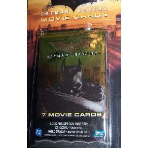   Batman Begins 2 Pack plus 1 exclusive card Movie Cards Toys & Games