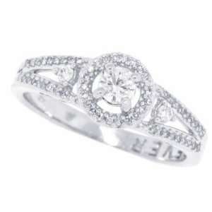  0.34ctTW Solitaire Promise Diamond Engagement Ring in 14kt 