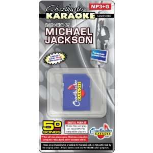 Chartbuster Karaoke   50 Gs on SD Card CB5130   Michael Jackson 