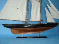 Bluenose 44 Model Sailboat Ship Home Nautical Decor  