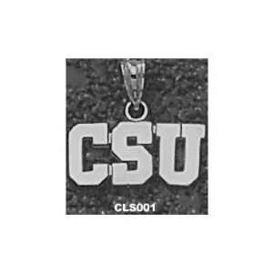  Cleveland State Vikings Sterling Silver CSU Pendant 