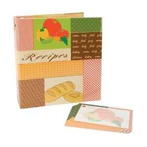  Recipes 3 Ring Scrapbook Kit 5X7 Recipe Cards