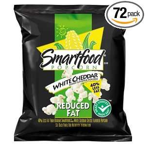 Smart Food White Cheddar Popcorn, Reduced Fat, 0.5 Ounce Single Serve 