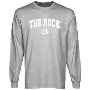 Slippery Rock Pride Ash Logo Arch Long Sleeve T shirt 