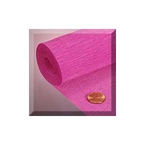  1ea   19 X 3 Yd Hot Pink Crepe Paper