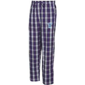   Orleans Hornets Purple Plaid Historic Pajama Pants
