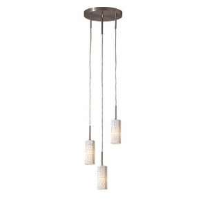   / Modern 3 Light Pendant from the Cube Collecti