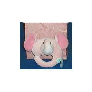  Pink Elephant Baby Rattle Toys & Games