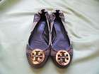 Tory Burch REVA Brown Leather Woven