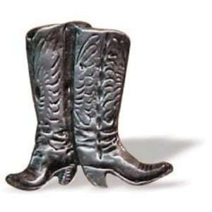 Buck Snort Hardware Cowboy Boots Pull, Nickel  Kitchen 