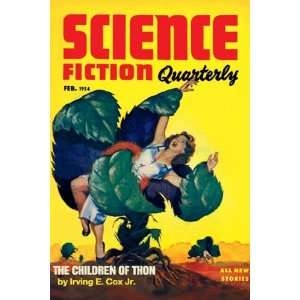 Science Fiction Quarterly Killer Plants   Poster (12x18)  