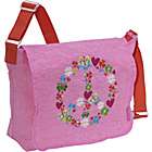 Miquelrius Agatha Ruiz de la Prada Peace & Love Pink Messenger Bag 
