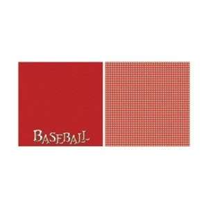  Scrappin Sports Title Sports Double Sided Paper 12X12 