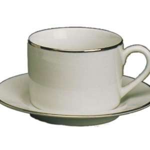   Line Cup & Saucer 6 oz. by Ten Strawberry Street