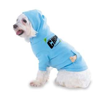   CHELSEA Hooded (Hoody) T Shirt with pocket for your Dog or Cat Size XS