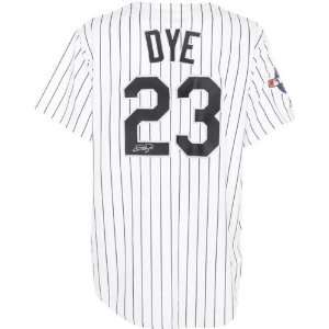 Jermaine Dye Autographed Jersey  Details Chicago White Sox, Replica 