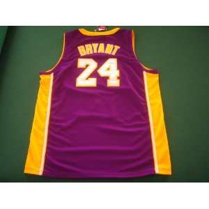Kobe Bryant jersey, purple, sz 48/Med 