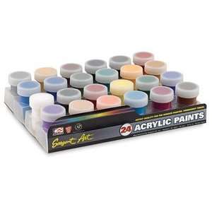   Acrylic Paint Pots   Assorted Colors, Set of 24