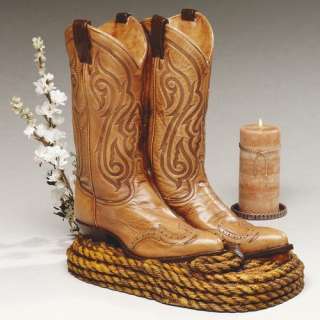 Cowboy Boots Western Cremation Urn   