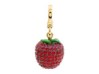 Juicy Couture Red Pave Apple Charm NIB YJRU4696  