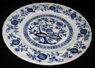 Crown Clarence Blue Onion Dinner Plate, 9 7/8  