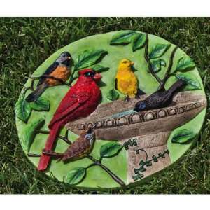  Stepping Stone, Field of Finches, Feathered Garden Patio 