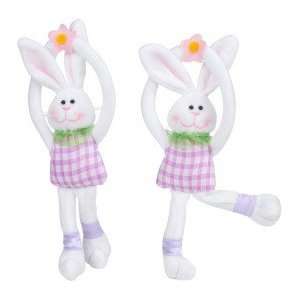  Door Hanging Easter Bunny   11 Length   Colors Vary Toys 