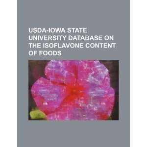 USDA Iowa State University database on the isoflavone content of foods