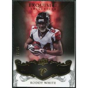   Deck Exquisite Collection #6 Roddy White /75 Sports Collectibles