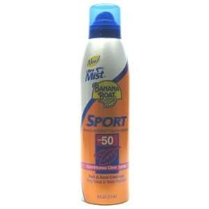 Banana Boat Sport SPF #50 Ultra Mist Continuous Spray 6 oz. (3 Pack 