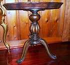 antique card table  