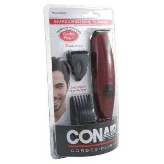   Beard and Mustache Electric Trimmer, Red
