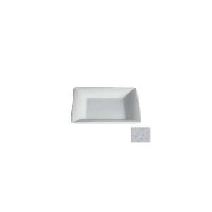   Square Buffet Platter 8, Marble White   PS041MW
